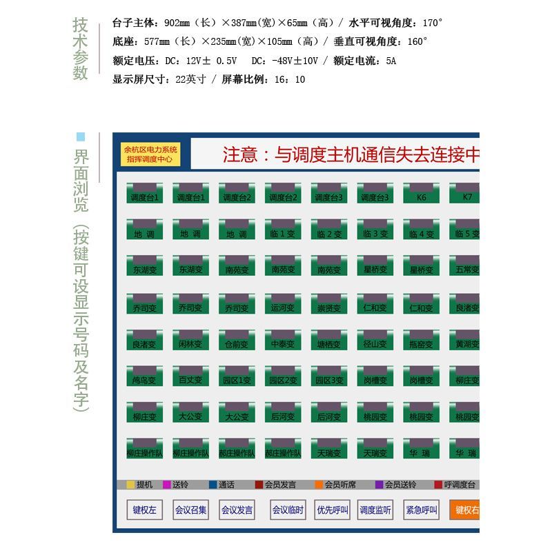 SPC22DD0 觸摸屏調(diào)度臺1